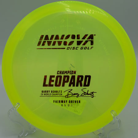 Champion Leopard threading the gap on Hole 3 at Timber Ridge Disc Golf Course, Castile, New York.
