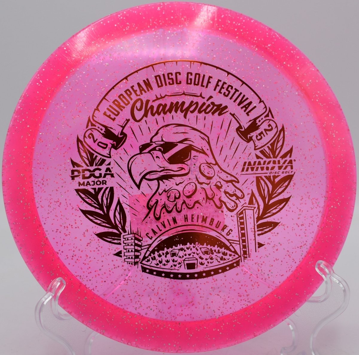 Metal Flake Champion Eagle (Calvin Heimburg EDGF Commemorative) - Flexline Discs - 70928805083517