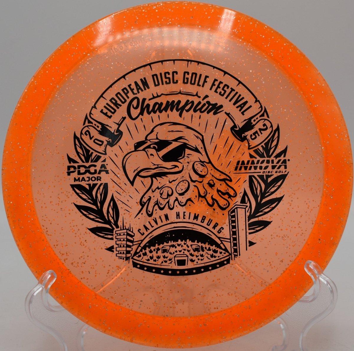 Metal Flake Champion Eagle (Calvin Heimburg EDGF Commemorative) - Flexline Discs - 70928805565341