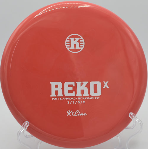 "Shop the Reko-X putter for precise approaches and reliable fade in Austin, TX disc golf shops."
