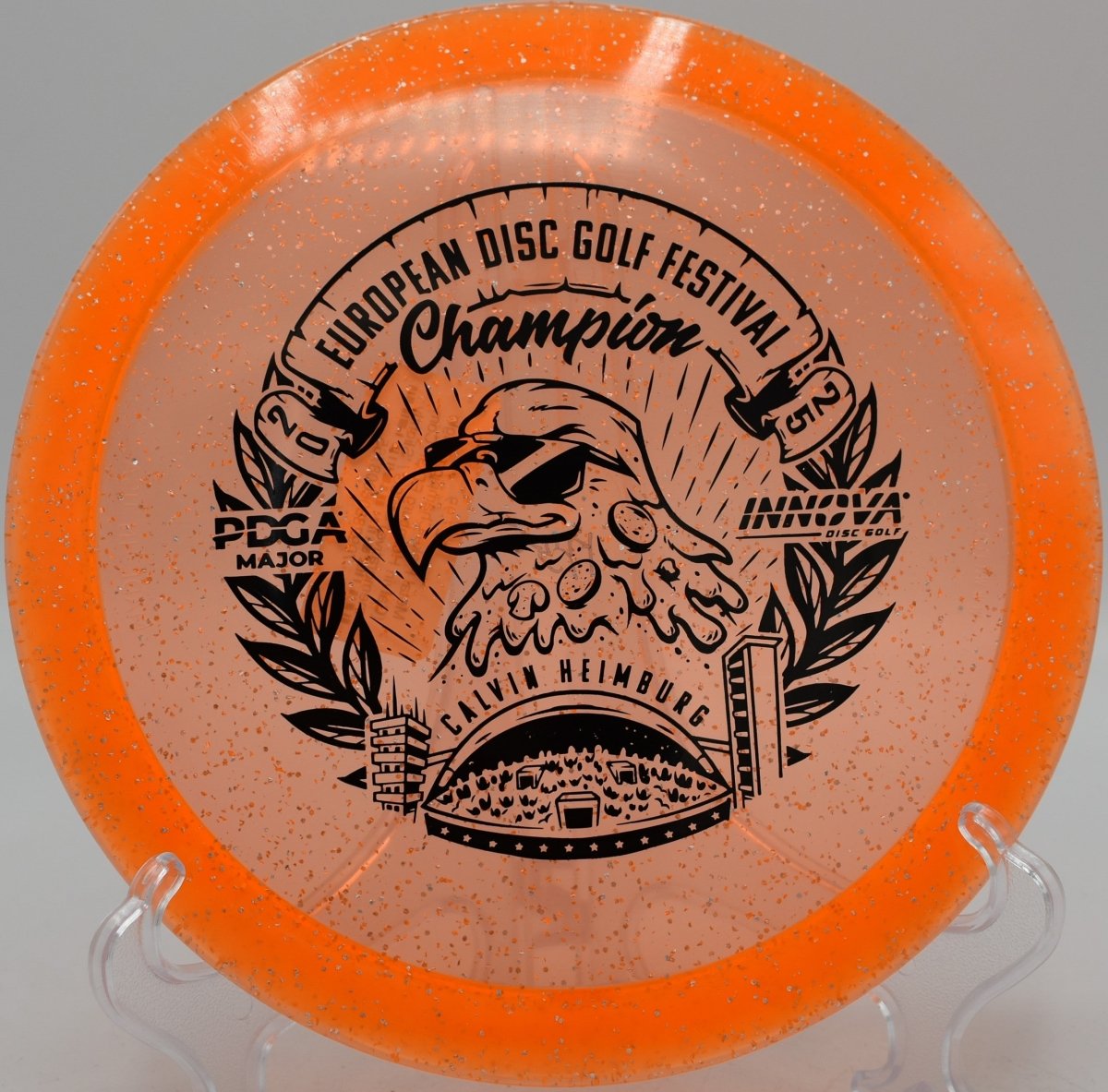 Metal Flake Champion Eagle (Calvin Heimburg EDGF Commemorative) - Flexline Discs - 70928806008765