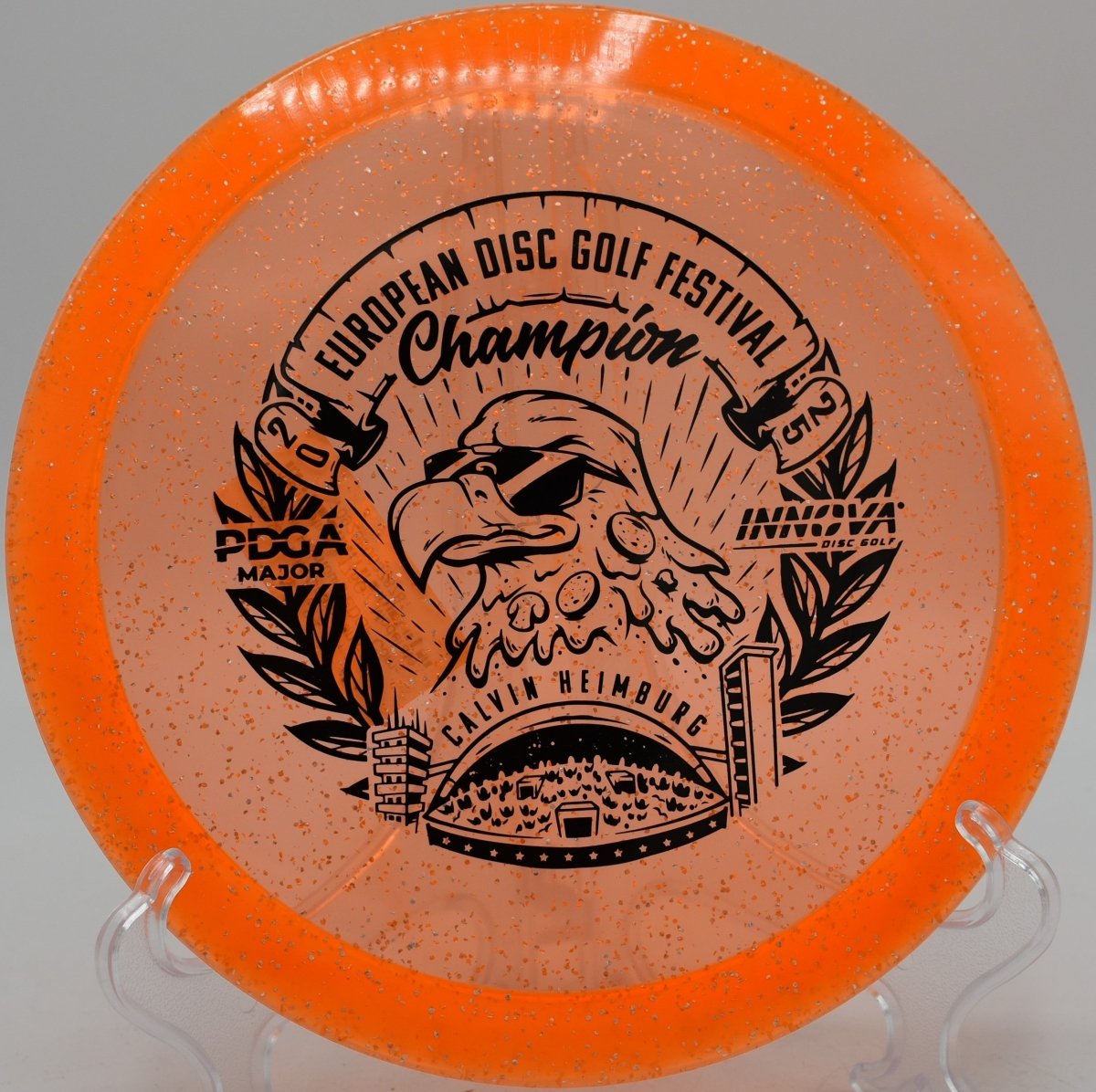 Metal Flake Champion Eagle (Calvin Heimburg EDGF Commemorative) - Flexline Discs - 70928806378781