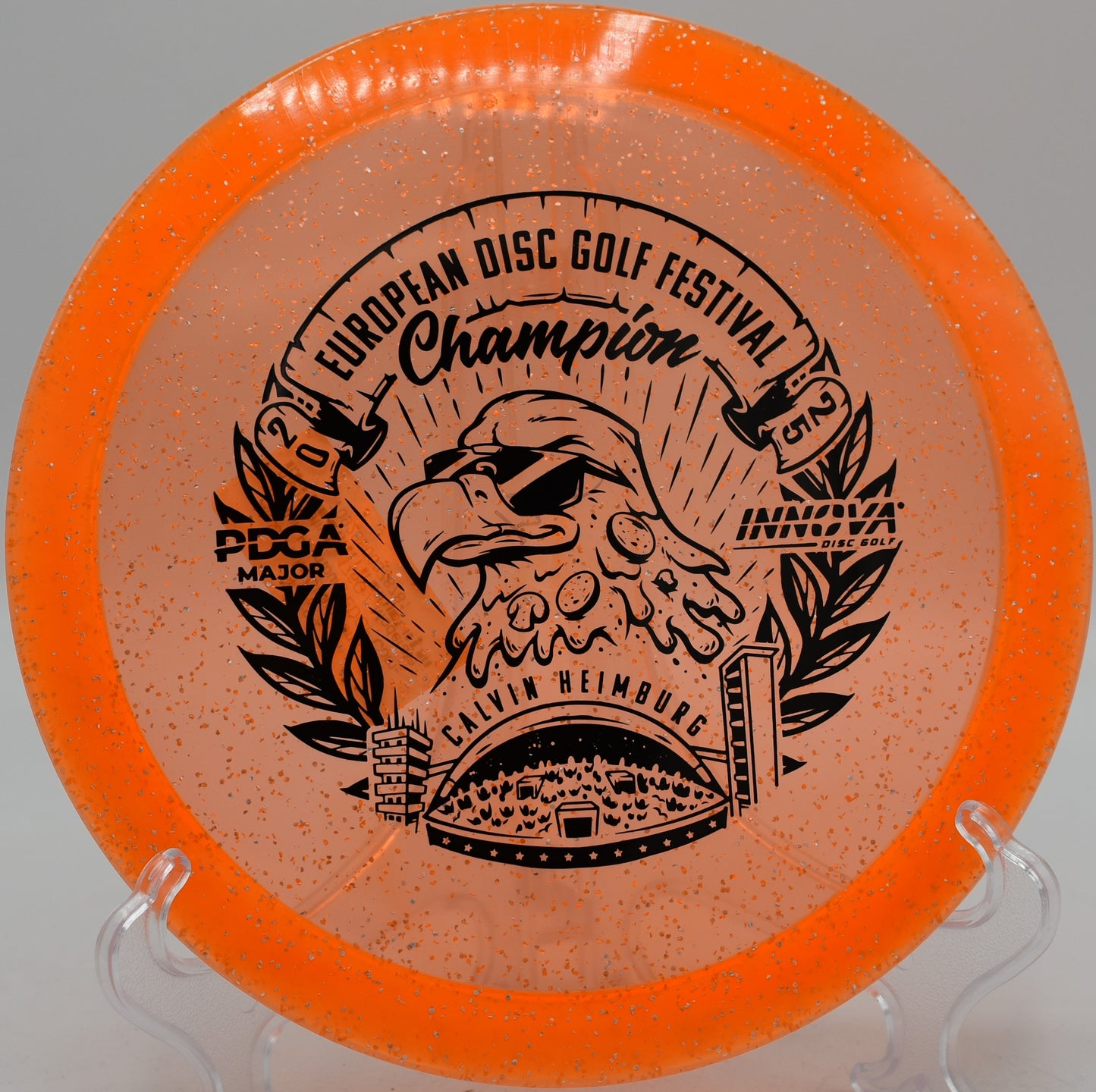 Metal Flake Champion Eagle flaring out at UWF DGC in Pensacola, Florida

