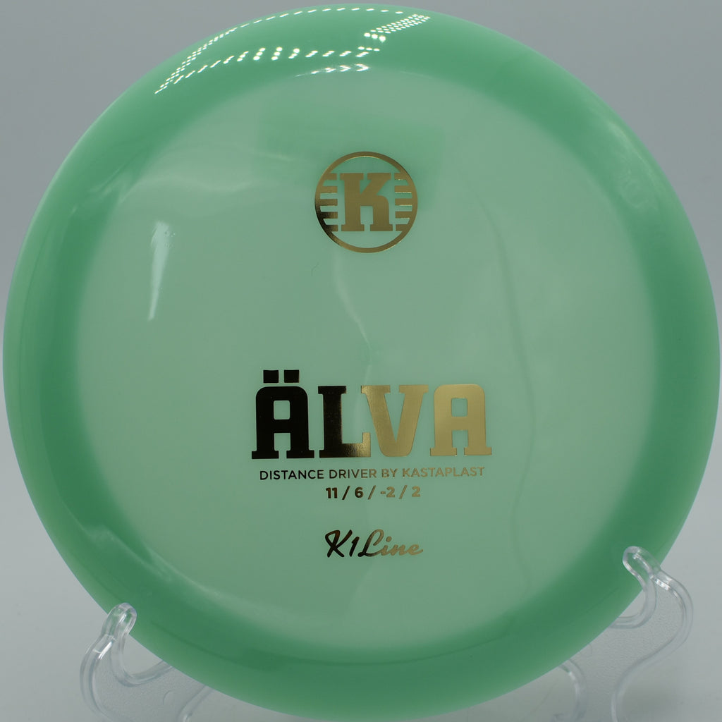 "Alva distance driver, offering dependable stability and fade, popular in Burlington, VT."
