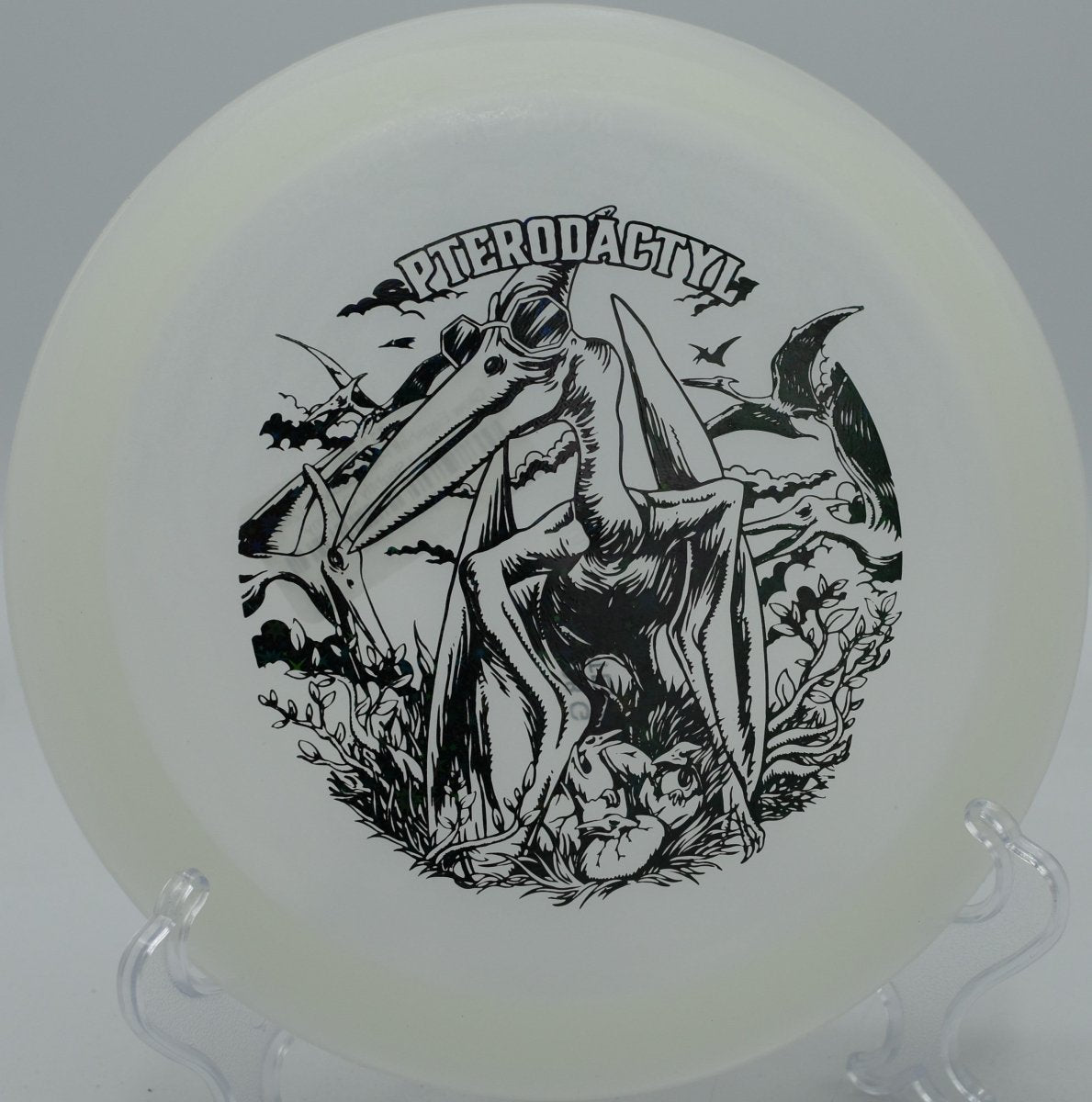 Glow Eggshell Pterodactyl - Flexline Discs - 11810471219901