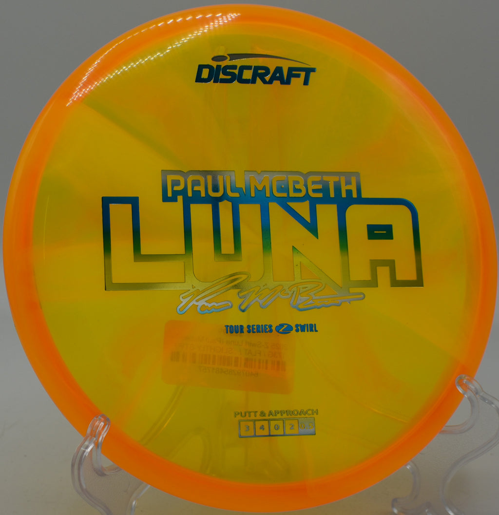 Discraft Luna gliding on a clean turnover line at Morley Field in San Diego, California.

