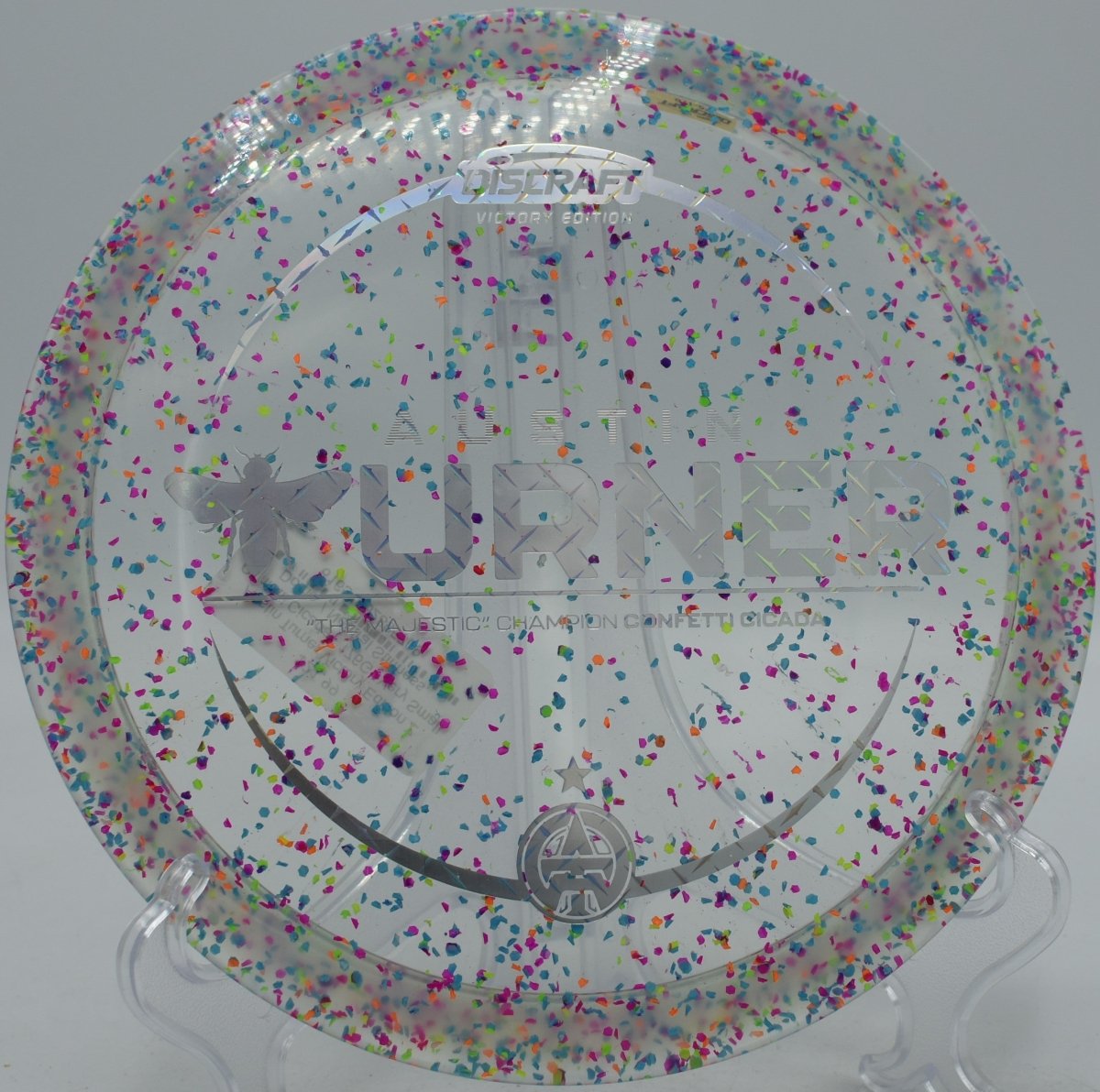 Austin Turner Victory Edition Z Confetti Cicada - Flexline Discs - 61654062895709