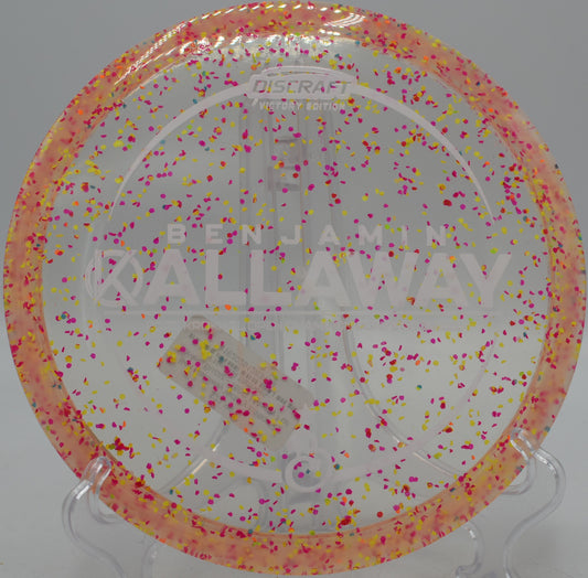 Confetti Buzzz shaping a midrange hyzer at The Rez in Brandon, Mississippi

