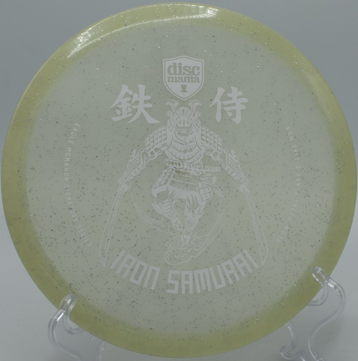 Iron Samurai 1 Glow Metal Flake MD3 - Flexline Discs - 47599671242813