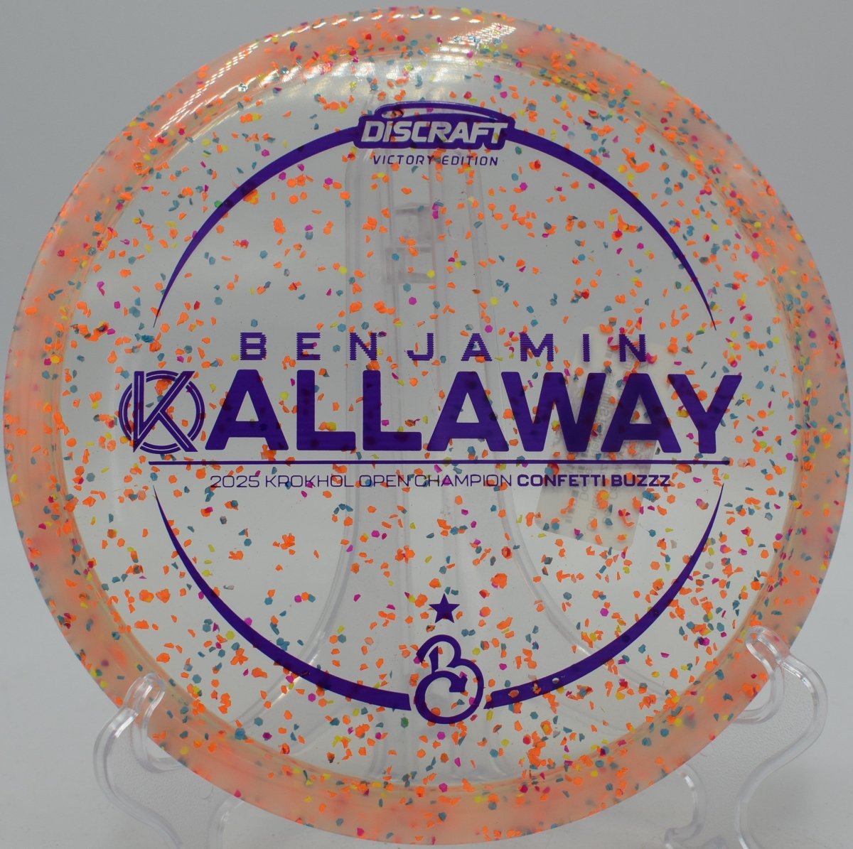 Ben Callaway Victory Edition Z Confetti Buzzz - Flexline Discs - 81620251473501