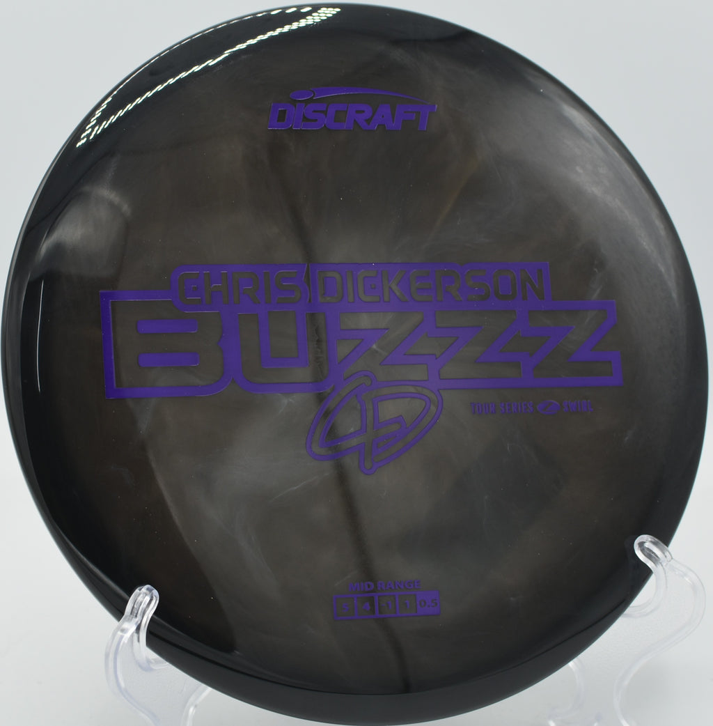 Close-up of a swirled Z Buzzz rim at Lake Marshall in Montross, Virginia.

