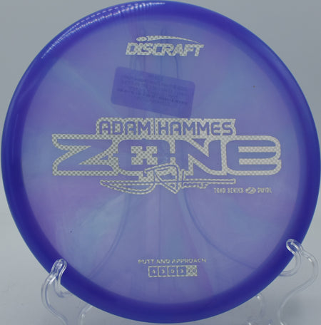 Z Swirl Zone carving a hard hyzer at Camp Sekani Disc Golf Course in Spokane, Washington.

