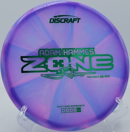 Z Swirl Zone used for a forehand flex shot at Trophy Lakes in Johns Island, South Carolina.

