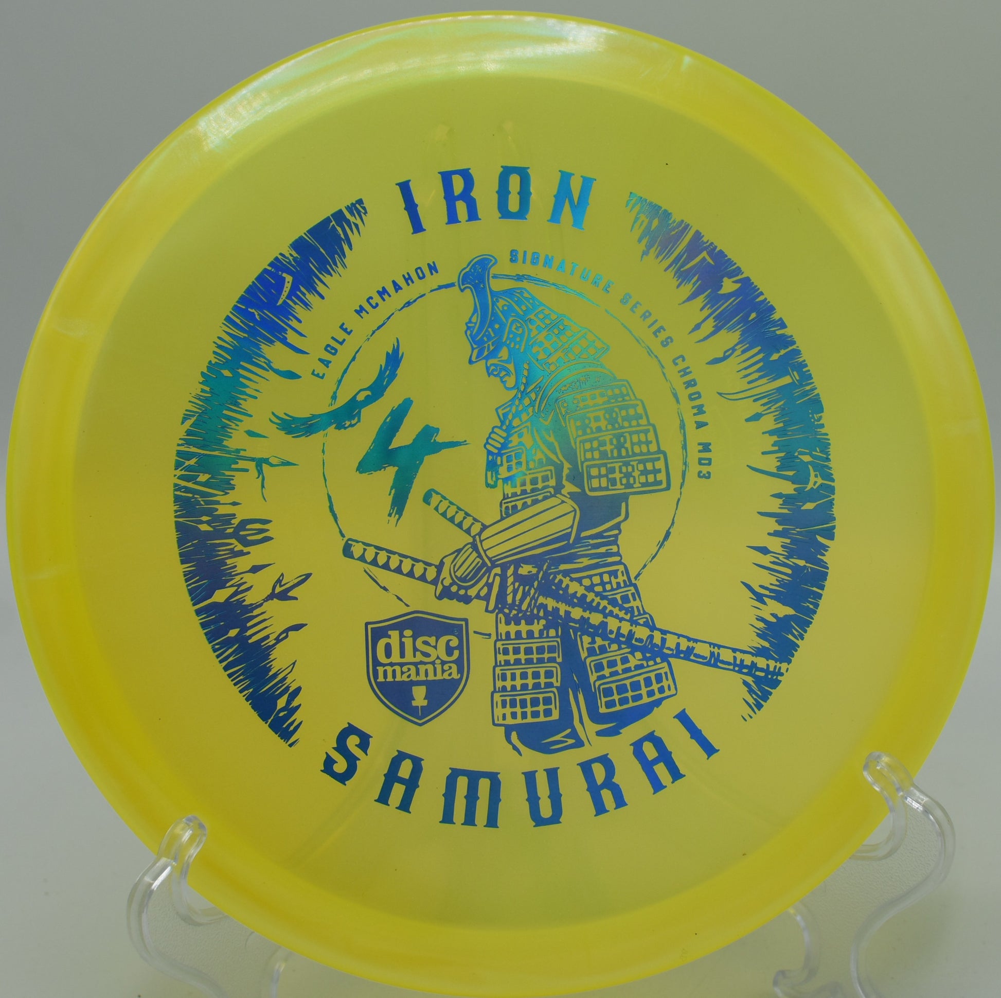 "Take on any wind condition with the Iron Samurai 4, a stable and versatile midrange disc, now in Albuquerque, NM."






