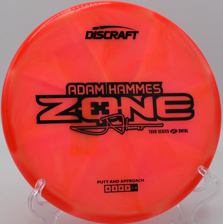 Z Swirl Zone released cleanly for an approach at Eagle Island DGC in Eagle, Idaho.


