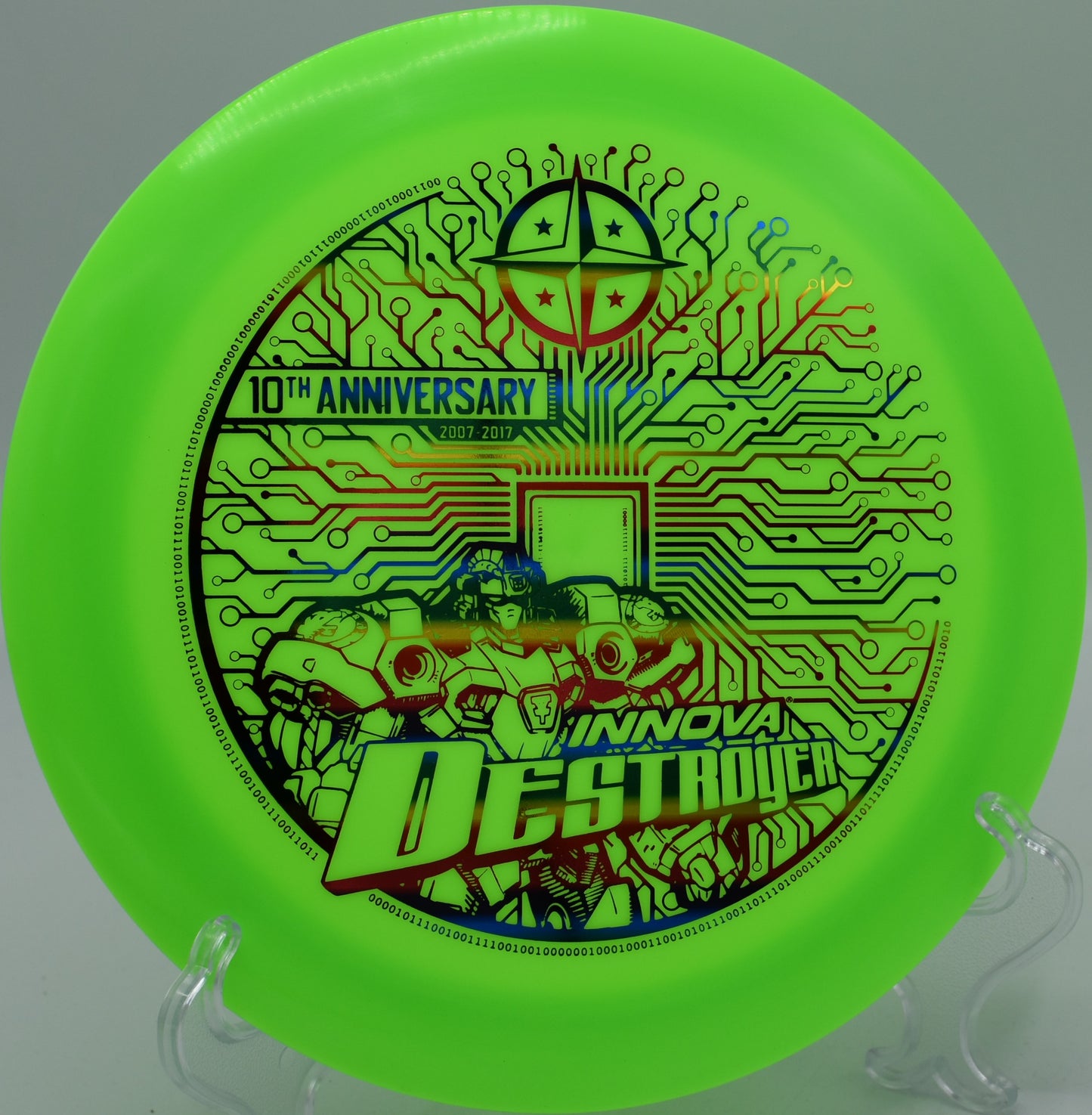 "10-Year Anniversary Star Destroyer available for disc golfers in Tampa, FL."
