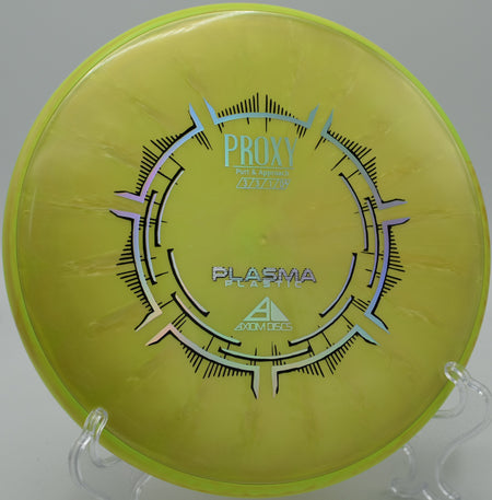 Smooth forehand flick with a Plasma Proxy at Harmon Hills Disc Golf Course in Fall Branch, Tennessee

