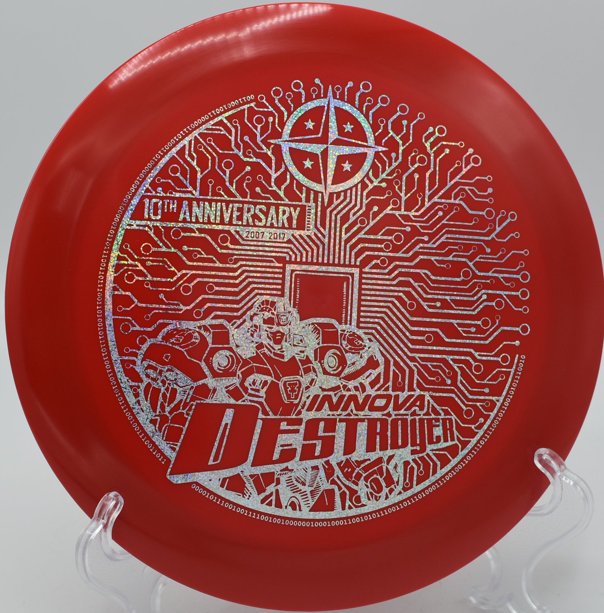 "10-Year Star Destroyer disc by Innova, perfect for disc golfers in Phoenix, AZ."
