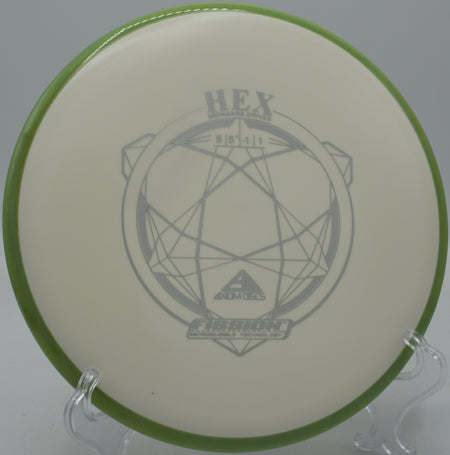 Fission Hex flying a straight laser line on hole 7 at Idlewild, KY

