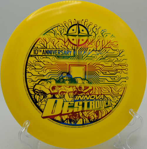 "10-Year Star Destroyer disc for sale, perfect for windy courses in Kansas City, MO."
