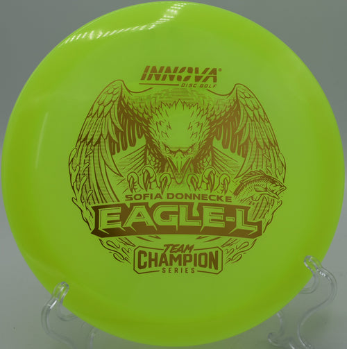 "Shop the Innova Glow Champion Eagle, ideal for flex shots and available in Charlotte, NC."
