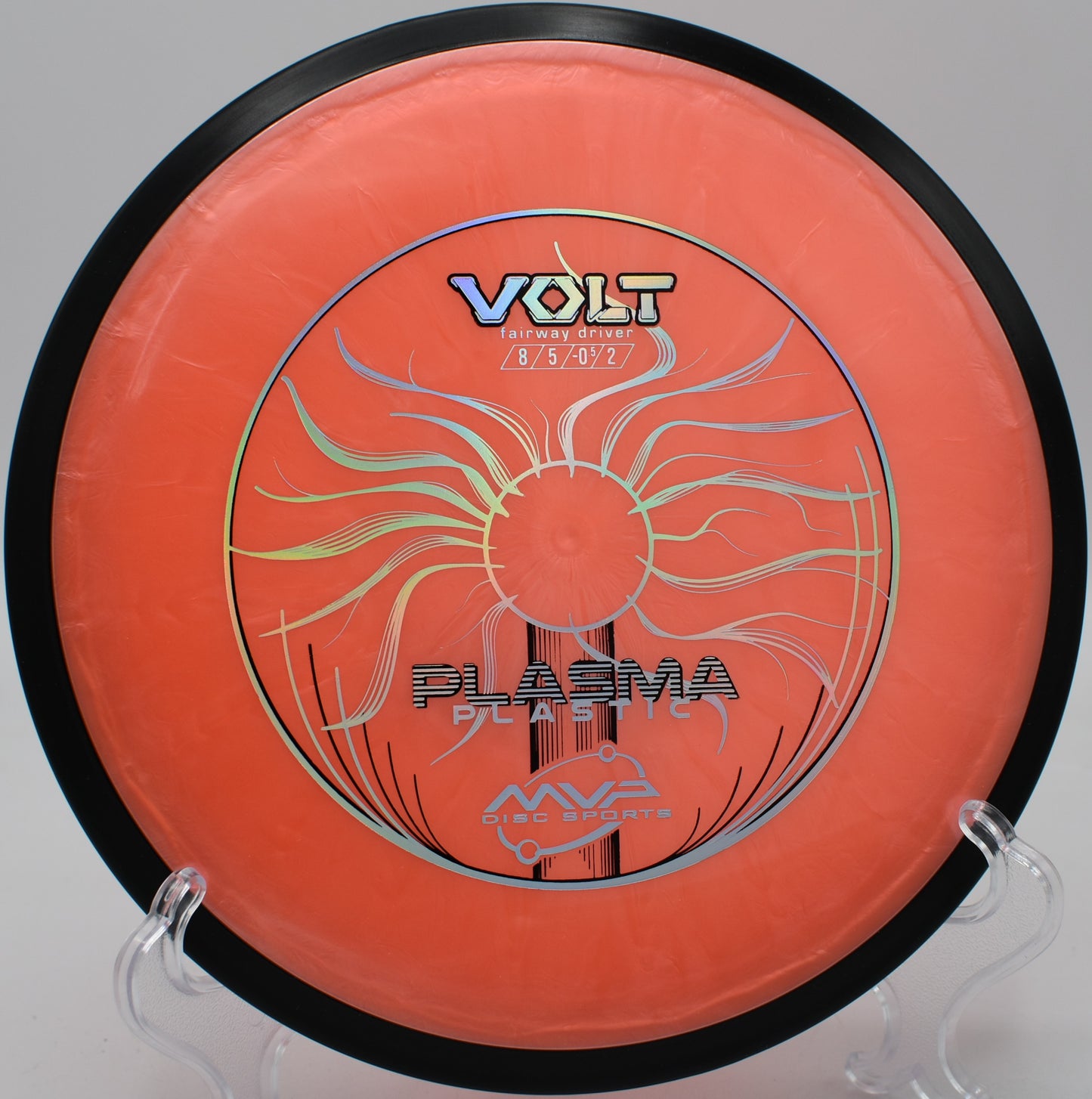 Plasma Volt fading softly toward the basket at Gaffney’s Grove Disc Golf Course in Maple Valley, Washington

