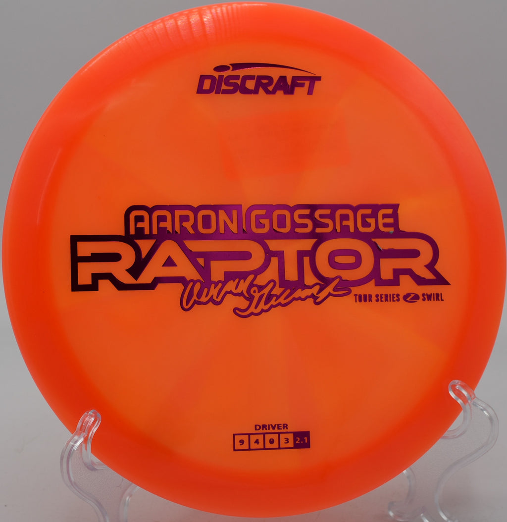 Z Swirl Raptor skipping into a hard fade zone at Persimmon Ridge DGC in Jonesboro, Arkansas.

