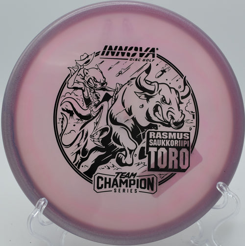 "Innova’s Proto Glow Champion Toro, built for torque resistance and consistency, now in Nashville, TN."
