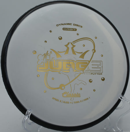 Orbit Judge inside-the-circle release at Zephyr Cove Disc Golf Course in Zephyr Cove, Nevada

