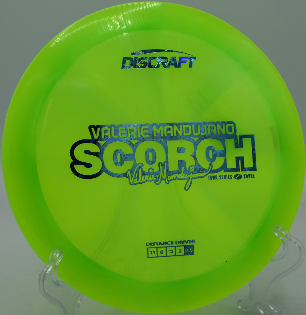 Swirled Z Scorch launched into a tailwind at The Fort in Ogden, Utah.


