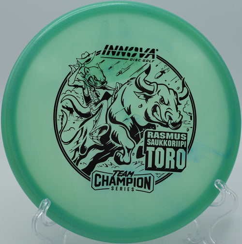 "Limited-edition Proto Glow Champion Toro, built for overstable performance, now shipping to Little Rock, AR."
