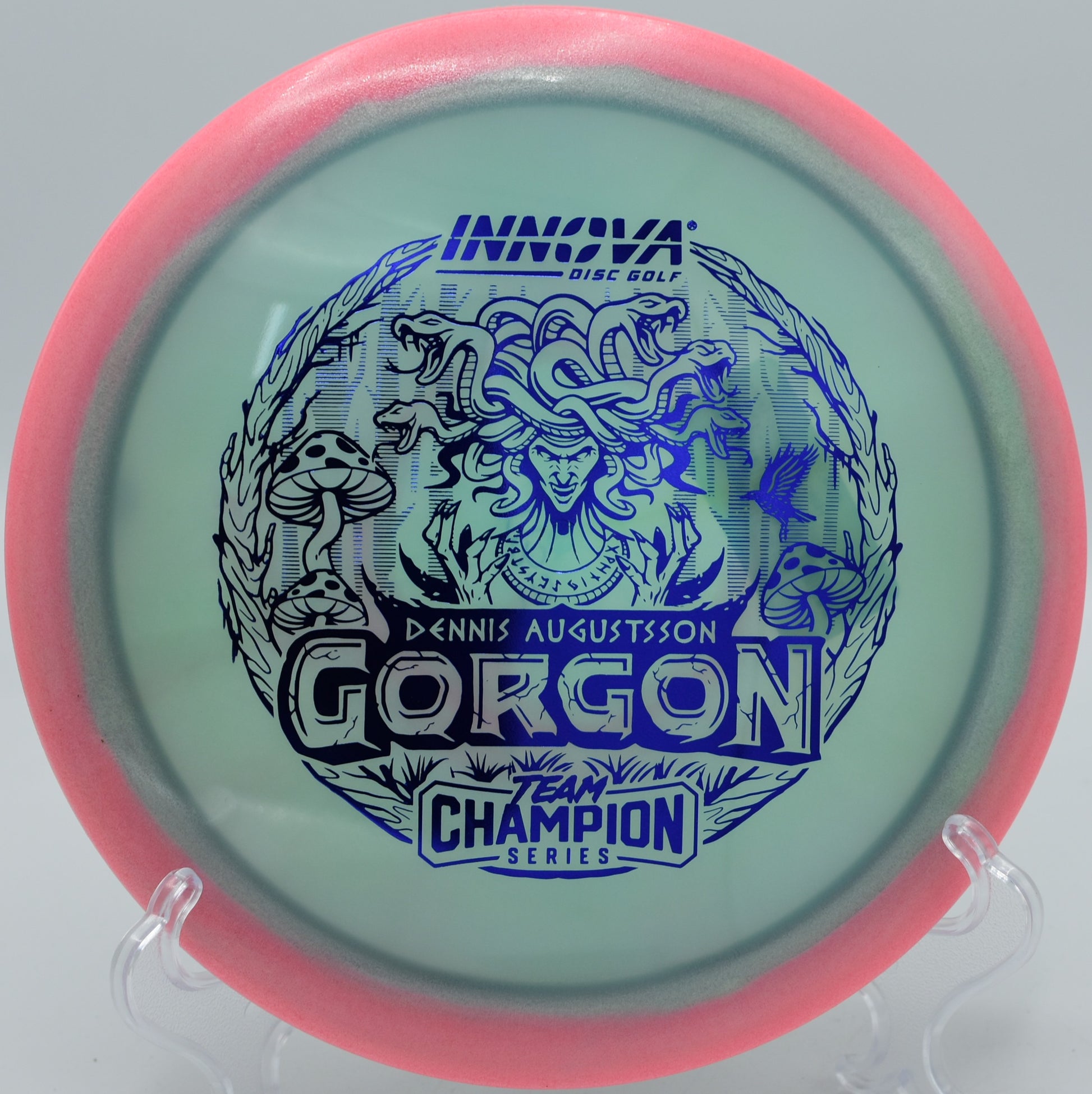 "Proto-Glow Champion Halo Gorgon, engineered for smooth turnovers and confident fades, shipping to Charlotte, NC."
