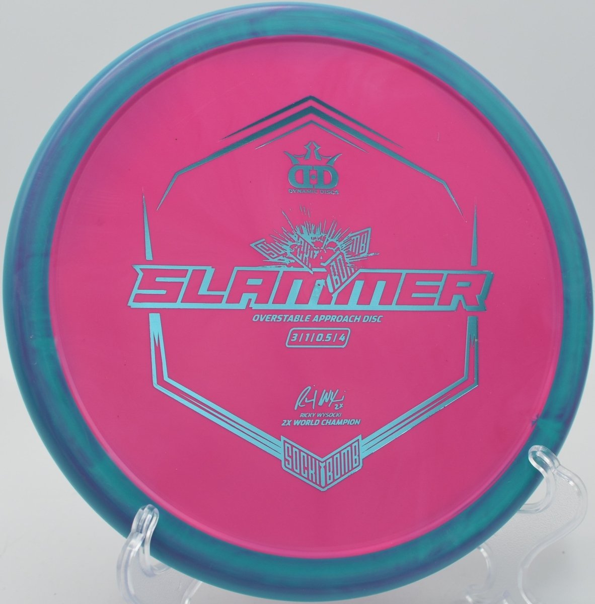 Classic Supreme Orbit Sockibomb Slammer (Ignite stamp V3) - Flexline Discs - 47900381342077