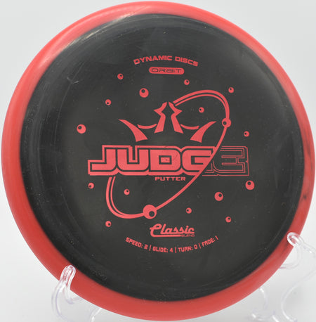 Orbit Judge on a flat release through a wooded fairway at Lake Walcott DGC in Rupert, Idaho

