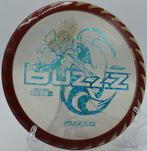 "Discraft Fuzed Buzzzsaw midrange, designed for controlled precision, now available at Flexline Discs."
