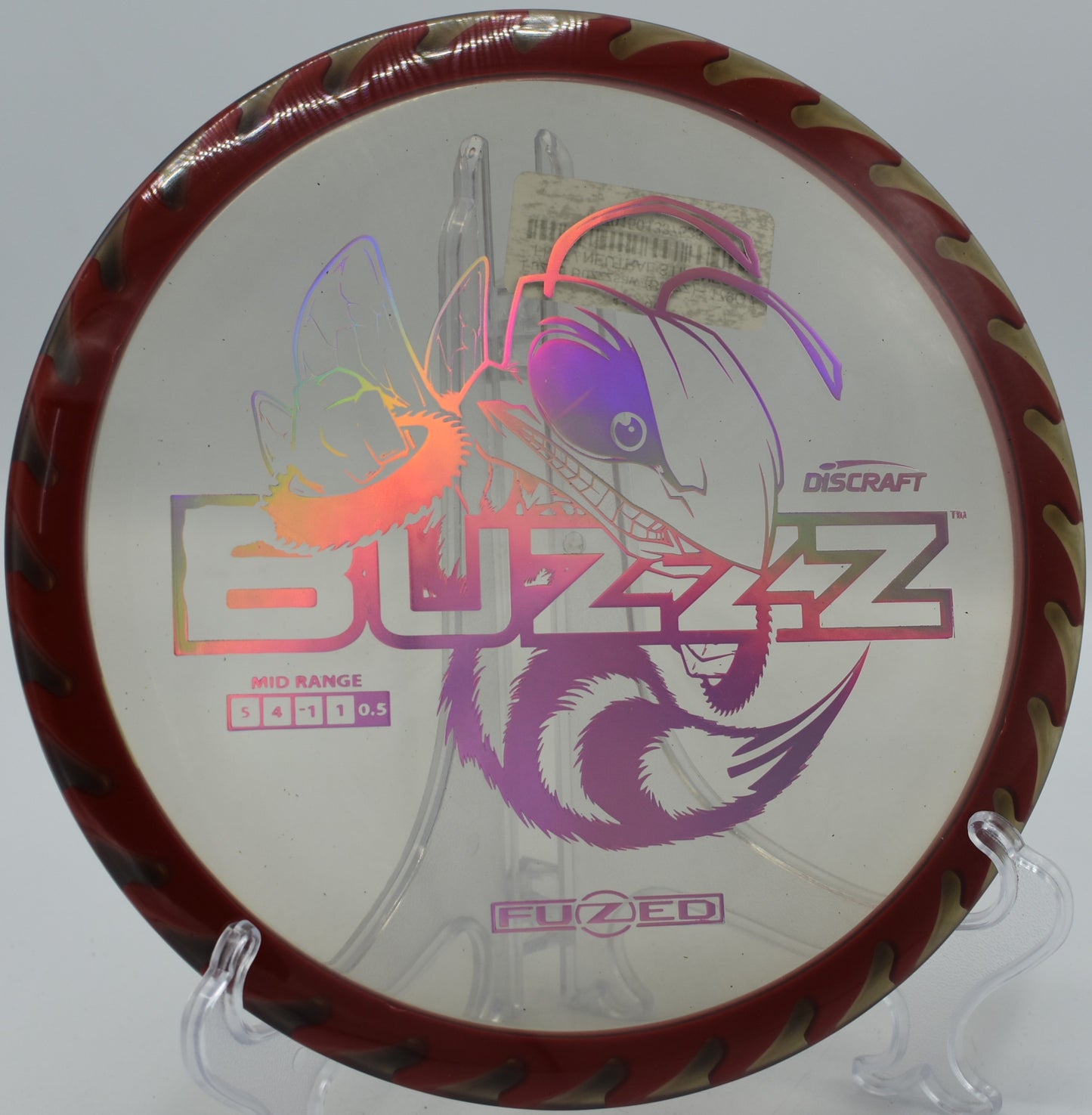 "Get the Discraft Fuzed Buzzzsaw for laser-straight approaches and fade control, shipping to Portland, OR."
