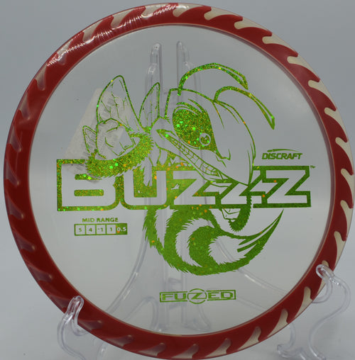 "Shop the Discraft Fuzed Buzzzsaw, a straight-flying midrange with reliable fade, available in Atlanta, GA."
