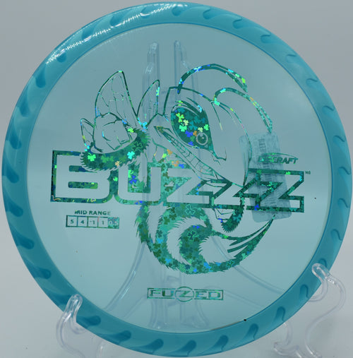 "Discraft’s Fuzed Buzzzsaw, built for forehand and backhand consistency, shipping to Albuquerque, NM."
