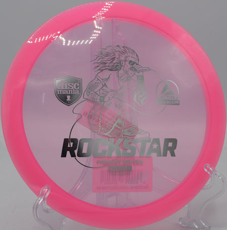 Discmania Active Premium Rockstar versatile fairway driver flying effortless S-curves at Blue Ribbon Pines Disc Golf Course in East Bethel, Minnesota.