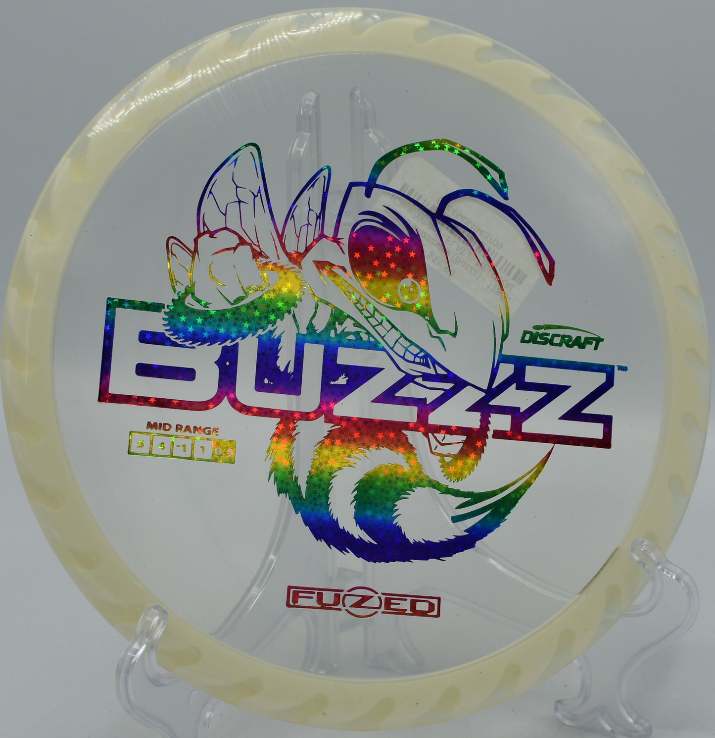 "Discraft’s Fuzed Buzzzsaw, a must-have for straight-line throws and precision placement, now in Albuquerque, NM."
