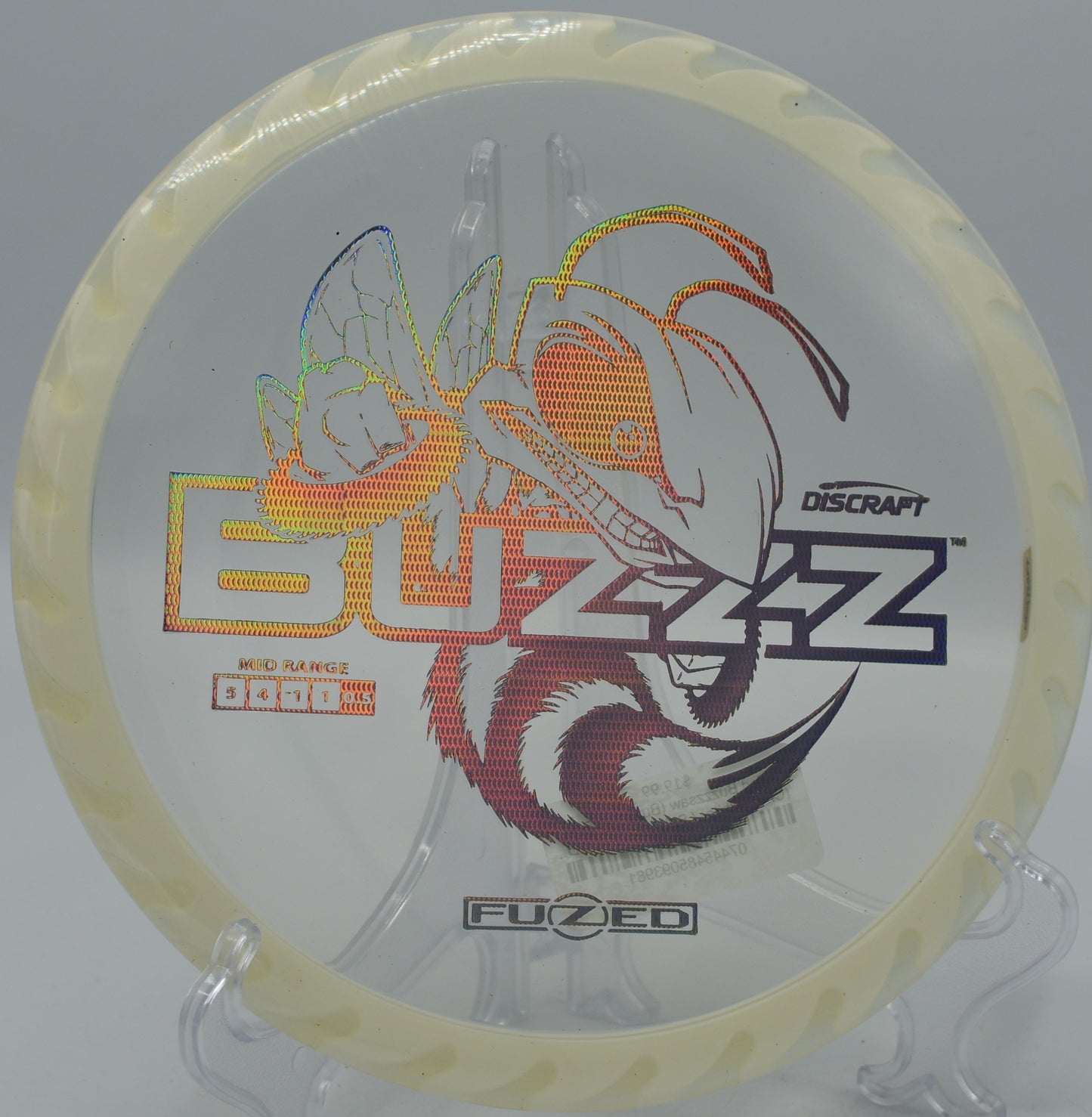 "Shop the Fuzed Buzzzsaw at Flexline Discs, a disc built for smooth midrange shots, available in Tallahassee, FL."
