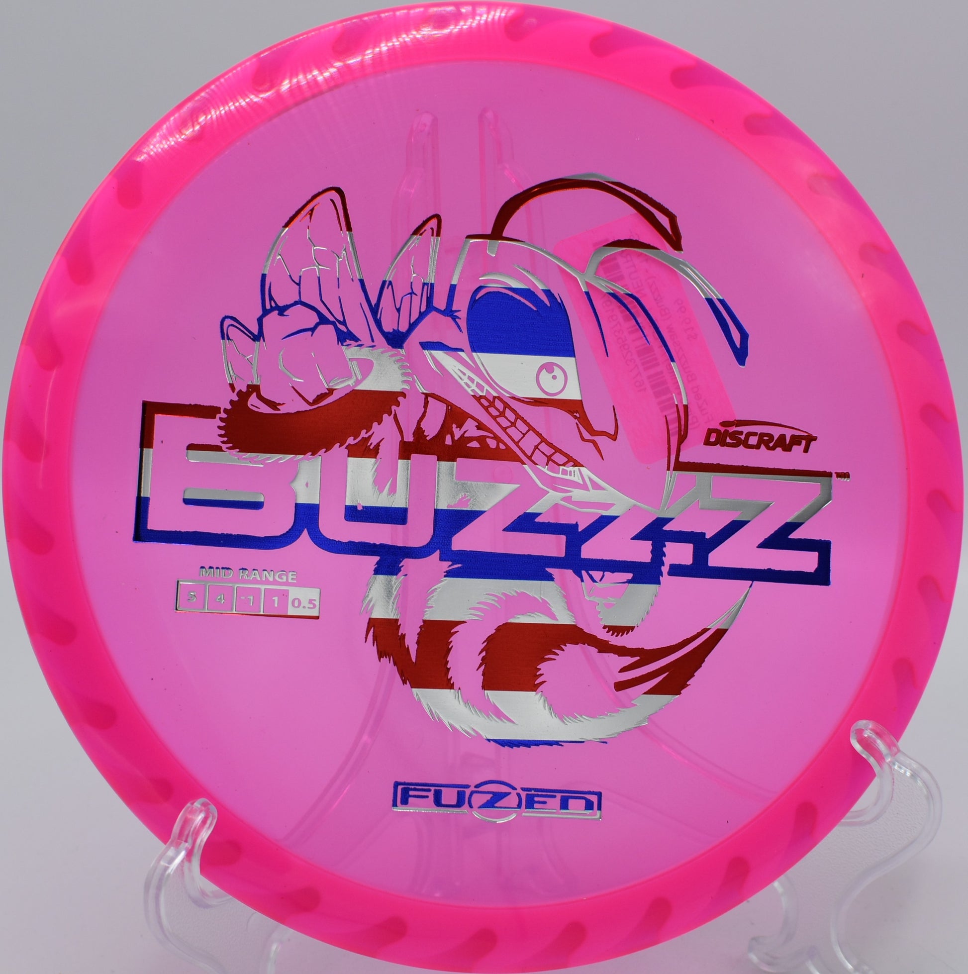 "Get the Fuzed Buzzzsaw at Flexline Discs, a disc designed for elite midrange control, shipping to New Haven, CT."
