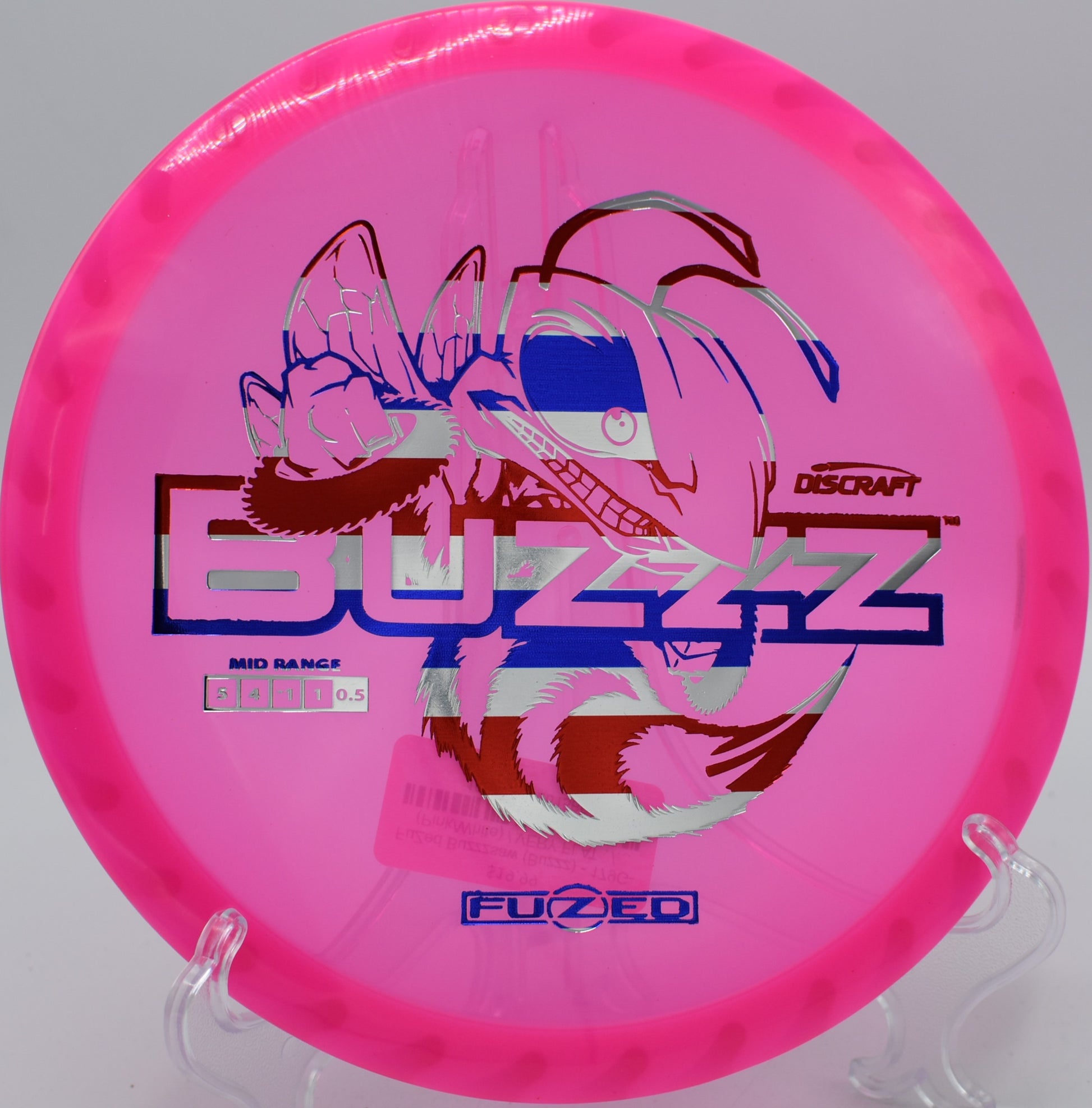 "Shop the Fuzed Buzzzsaw at Flexline Discs, a stable, straight-flying midrange, available in Lubbock, TX."
