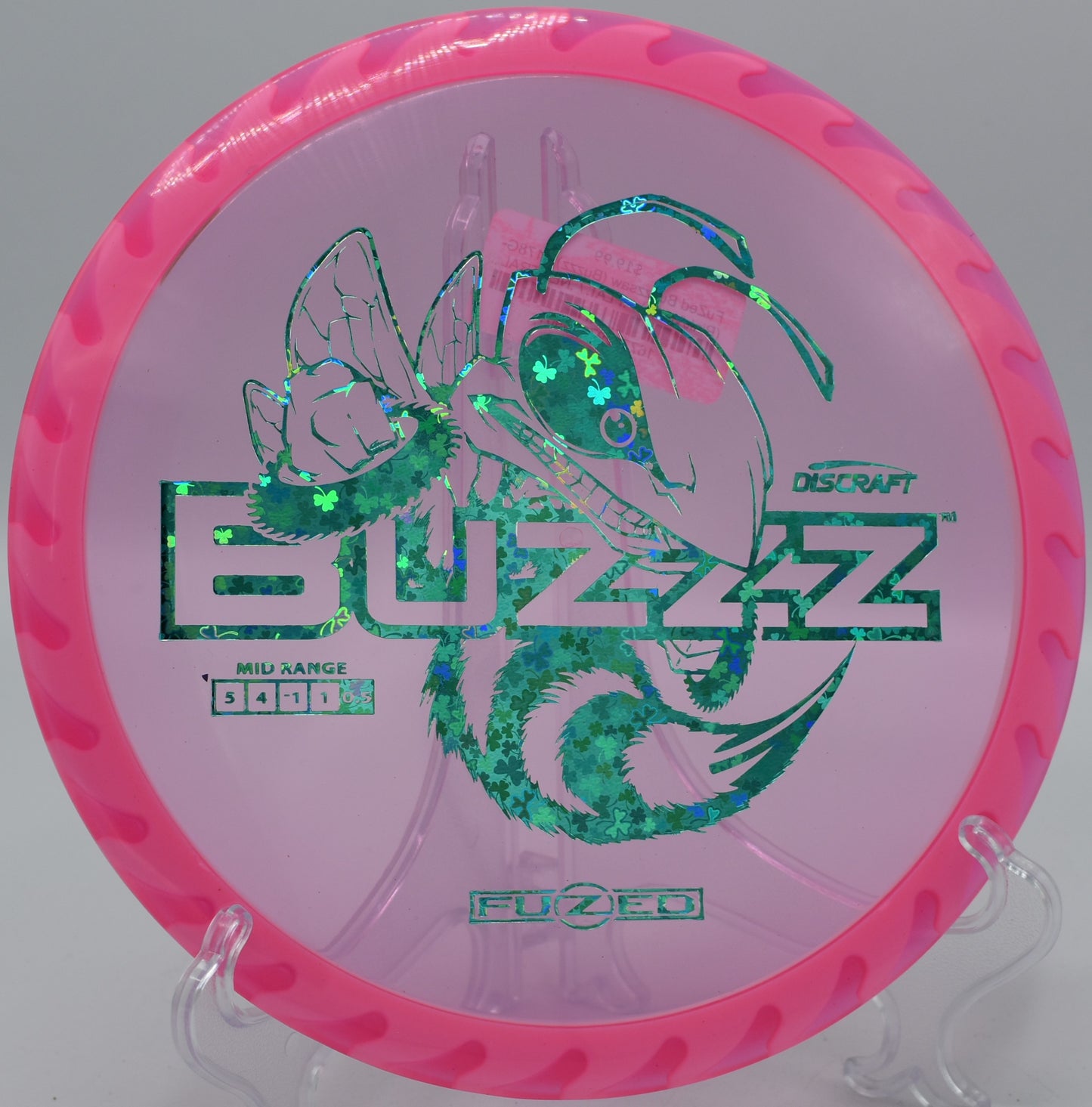 "Shop the Fuzed Buzzzsaw by Discraft, a top-tier midrange for controlled fairway shots, shipping to Springfield, IL."
