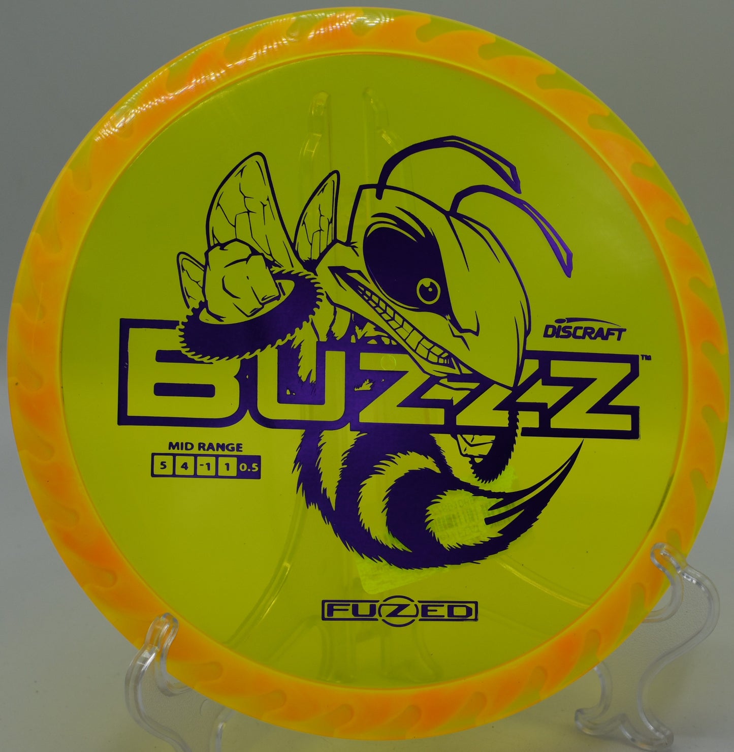 "Fuzed Buzzzsaw by Discraft, offering reliable flight paths and clean fades, now available in Reno, NV."
