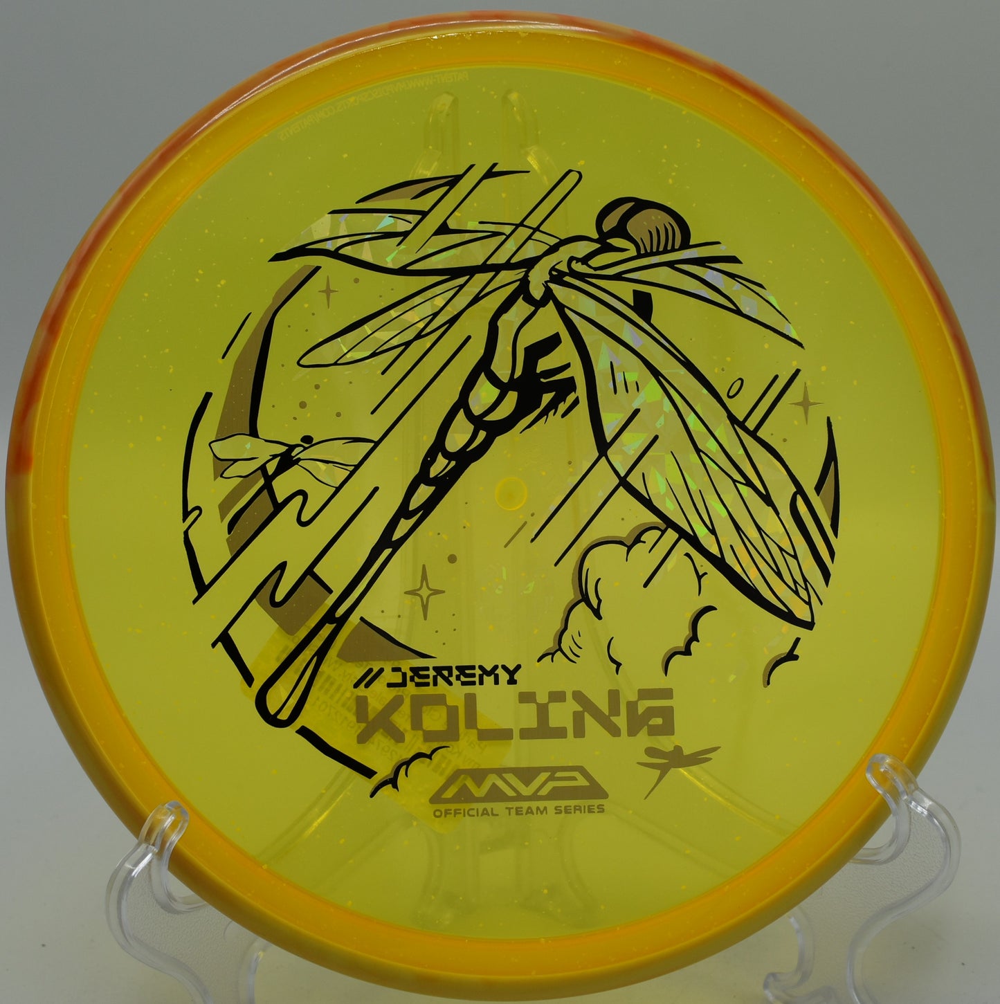 "Shop the Particle Glow Proton Tempo, a straight-flying approach disc with fade, available in Atlanta, GA."
