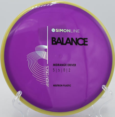 Neutron Balance shaping a subtle flex line at Glenwood Springs Disc Golf Course in Colorado.

