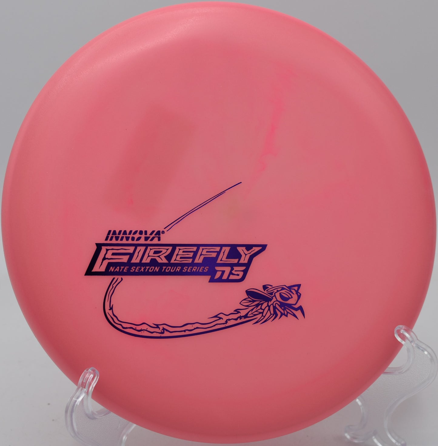 Nexus Firefly parked under the basket at El Dorado Park DGC in Long Beach, California

