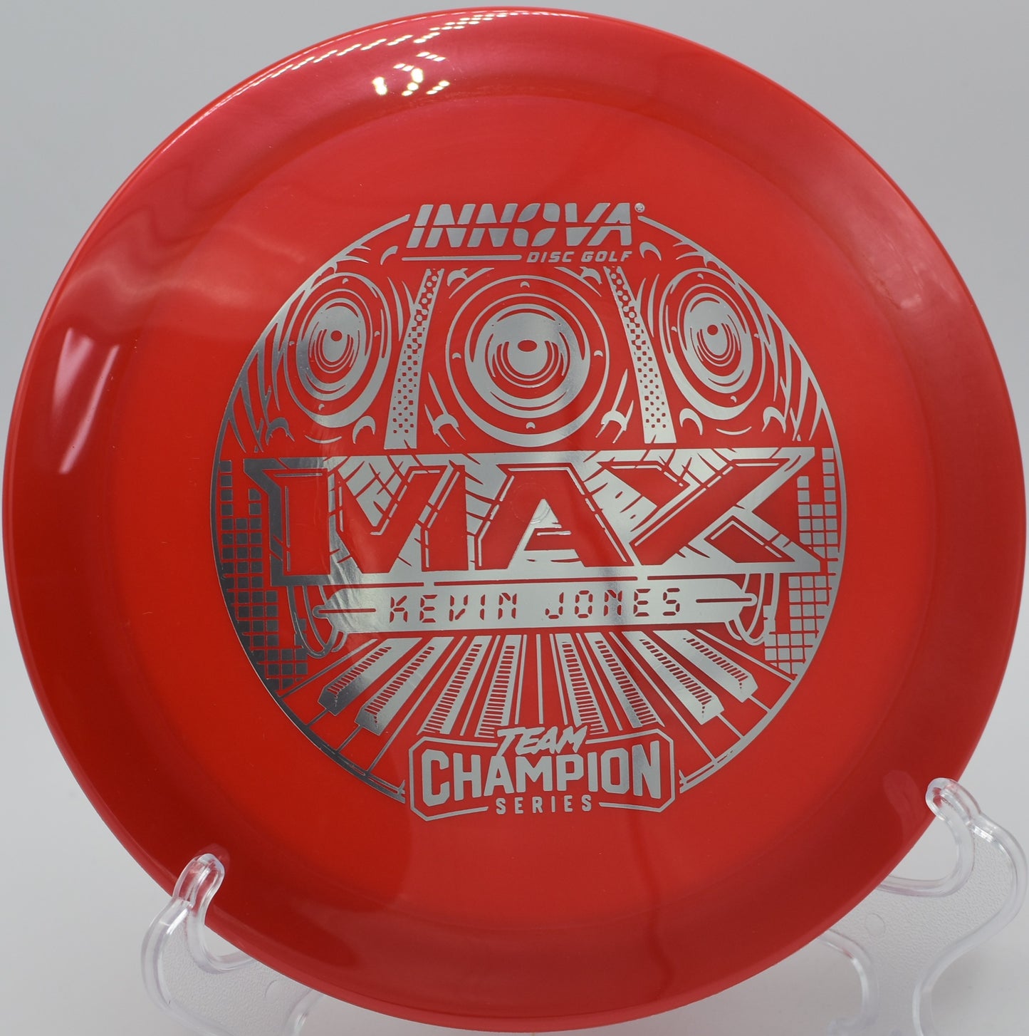 "Champion Max, an Innova distance driver that thrives in headwinds, now available in Tampa, FL."
