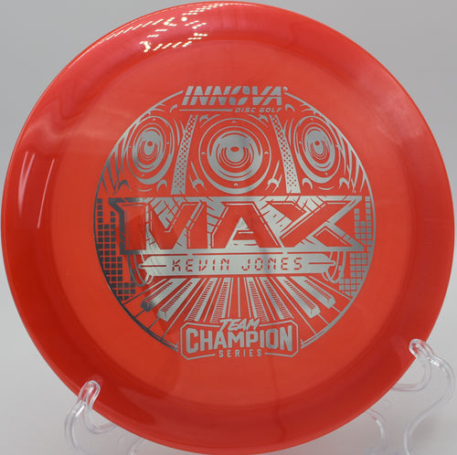 "Shop the Champion Max at Flexline Discs, an Innova disc built for max stability, available in San Antonio, TX."
